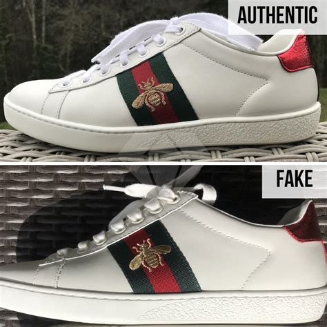 gucci ace fake vs real|gucci knockoff sneakers.